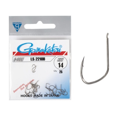 Крючки рыболовные Gamakatsu LS-2210B HOOKS BRONZE #14 (25 шт)