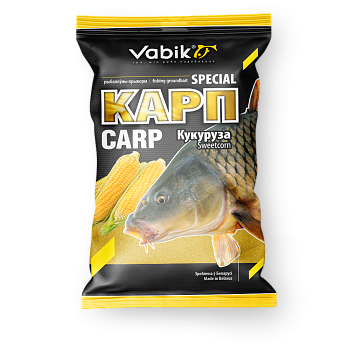 Прикормка Vabik SPECIAL Карп Кукуруза 1кг