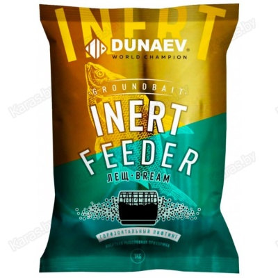 Прикормка "DUNAEV-INERT FEEDER" 1кг Лещ