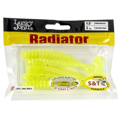 Виброхвосты съедоб. искусст. LJ Pro Series RADIATOR 4.0in (10.00)/071 5шт.