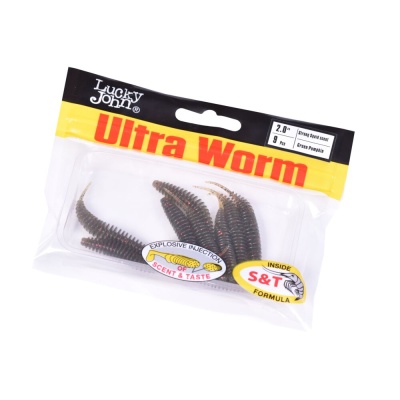 Слаги съедобные искусственные LJ Pro Series ULTRAWORM 2,0in (05.00)/MIX1 30шт.