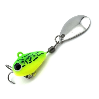 Тейл-спиннер UF Studio HURRICANE 10g GRIA Lime