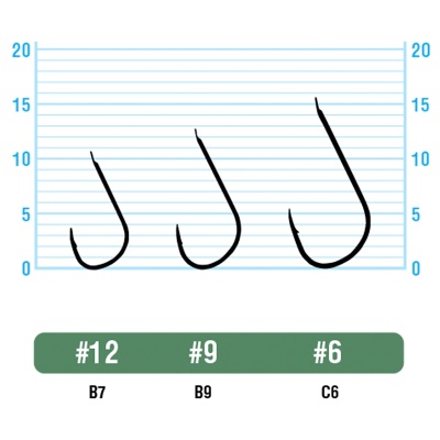 Крючок OWNER Ikura brown №12 18шт