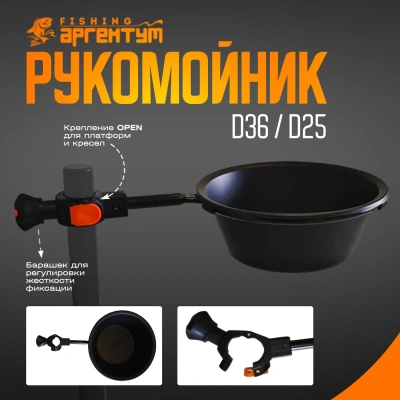 Рукомойник D25 накладной с регулируемым углом наклона
