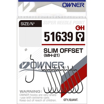 Крючок OWNER Slim Offset MH-22 BC №10 10шт