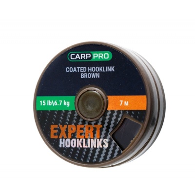 Поводковый материал без оболочки CARP PRO 15LB 7M коричневый