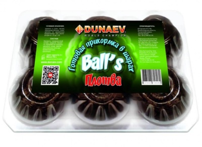 Прикормка "DUNAEV BALLS" 0.75кг Плотва