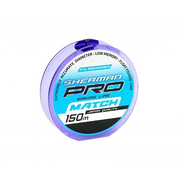 Леска FLAGMAN Sherman Pro Match 150м 0,148мм