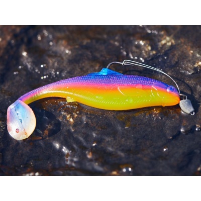 Виброхвосты съедоб. искусст. LJ Pro Series ROACH PADDLE TAIL 3.5in (08.89)/G04 6шт.