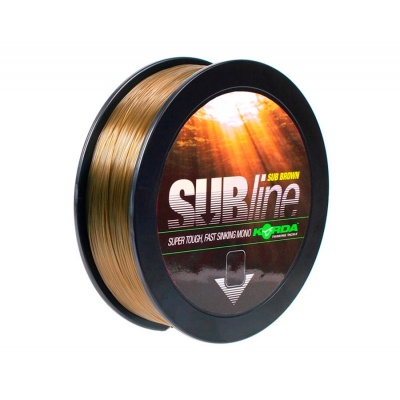 Леска KORDA Subline Brown 0,35мм, шт