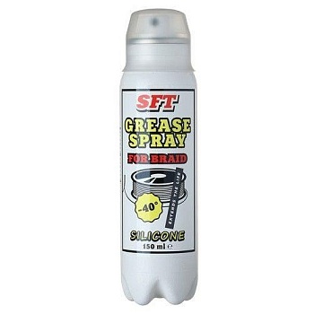 Смазка SFT Спрей для плетеных шнуров Grease Spray (silicone)