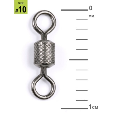 Вертлюги LJ Pro Series ROULETTE BODY ROLLING 010 10шт.