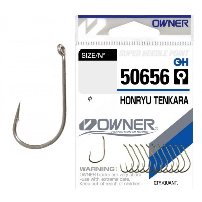 Крючок OWNER Honryu Tenkara brown №10 13шт