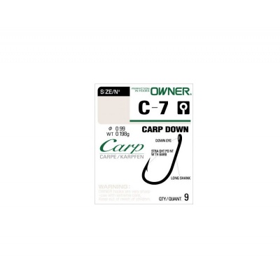 Крючок OWNER Carp Down BC №8 10шт
