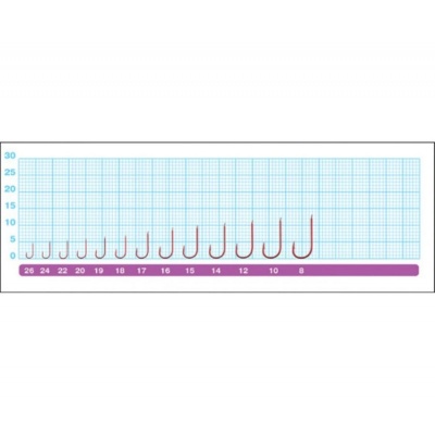 Крючок OWNER Chika red №14 13шт