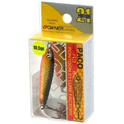 Блесна колебл. Pontoon21 PACO, 3/8oz, 10,5 гр., #G46-000