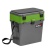 Ящик зимний Helios Ice Fishing BOX серый/салатовый 19л