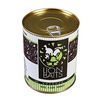 Зерновая смесь Lion Baits Конопля HEMP SEEDS 900мл