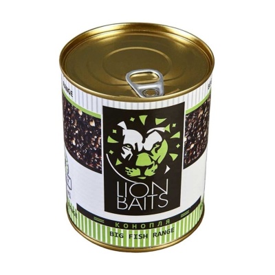 Зерновая смесь Lion Baits Конопля HEMP SEEDS 900мл