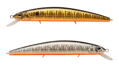 Воблер Strike Pro Montero 130SP, 20,6 гр, 1,0-2,0м, A70-613-SBO Double Silver/Smoked