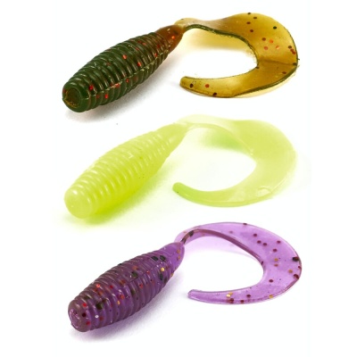 Твистеры съедоб. искусст. LJ Pro Series MICRO GRUB 1,0in(02,50)/071 15шт