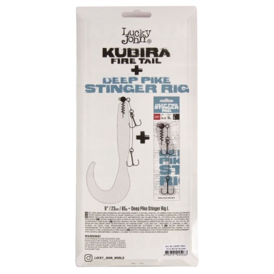 Твистеры LJ 3D BBS Series KUBIRA FIRE TAIL 9,0in (22,86)/PG41 1шт.