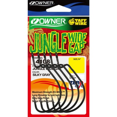 Крючок OWNER Jungle Wide Gap teflon №5/0 5шт