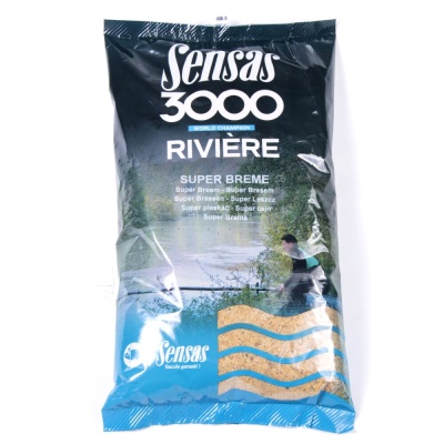 Прикормка Sensas 3000 Super RIVIERE Bremes 1кг, ФРАНЦИЯ