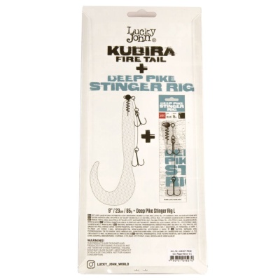 Твистеры LJ 3D BBS Series KUBIRA FIRE TAIL 9,0in (22,86)/PG42 1шт.
