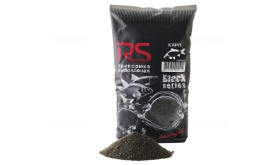 Прикормка рыболовная RS black series Карп (черный)