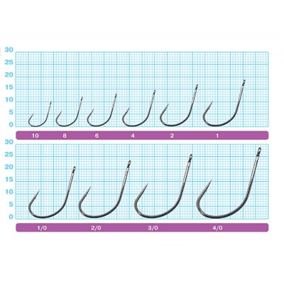 Крючок OWNER Yamajin w/eye BC №8 12шт