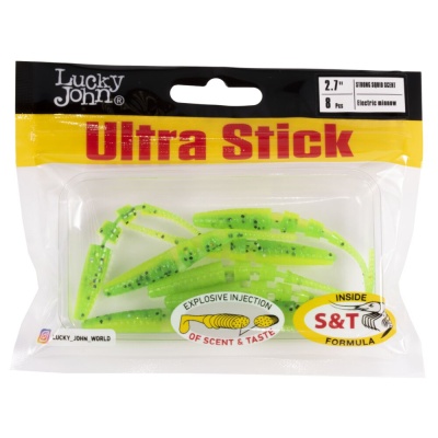 Слаги съедобные искусственные LJ Pro Series ULTRA STICK 2,7in (06.80)/T18 8шт.