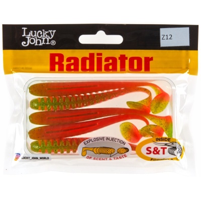 Виброхвосты съедоб. искусст. LJ Pro Series RADIATOR 4.0in (10.00)/Z12 5шт.