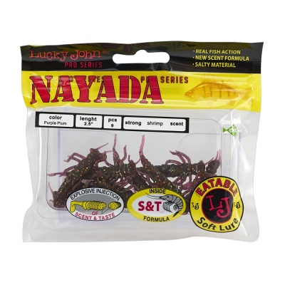 Твистеры съедоб. искусст. LJ Pro Series NAYADA 04.50/S13 9шт.