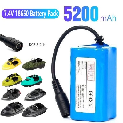 Литий-ионный аккумулятор 7.4V 12000mAh