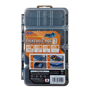 Коробка рыболовная Meiho QUATRO CASE J 175х105х18
