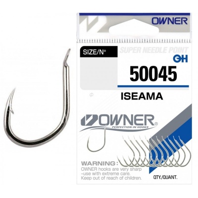 Крючок OWNER Iseama nickel №12 15шт