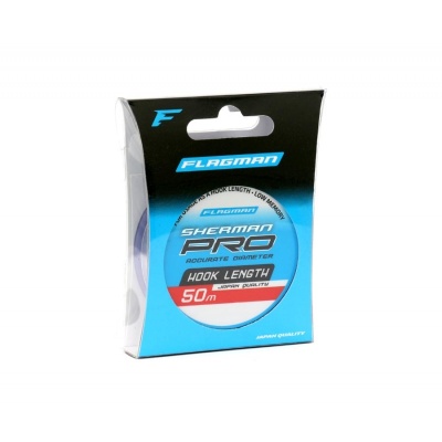Леска FLAGMAN Sherman Pro Hook Lenght 50м 0,105мм ХИТ