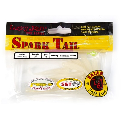 Виброхвосты съедоб. искусст. LJ Pro Series Spark Tail 2,0in(05,00)/033 10шт.