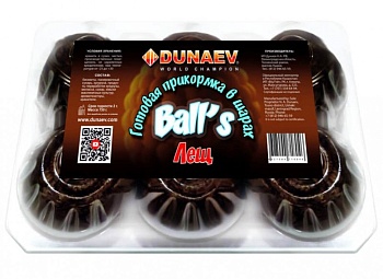 Прикормка "DUNAEV BALLS" 0.75кг Лещ