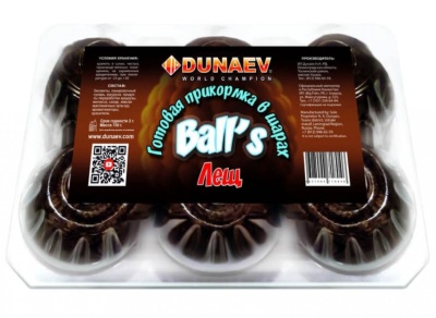 Прикормка "DUNAEV BALLS" 0.75кг Лещ