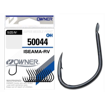 Крючок OWNER Iseama Rv black №8 14шт