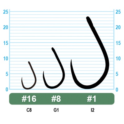 Крючок OWNER Iseama BL  w/eye BC №8 8шт