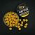 Насадка рыболовная NICK BAITS "WAFTERS 10/12 мм" Ананас-Масляная кислота; банка 55 шт,