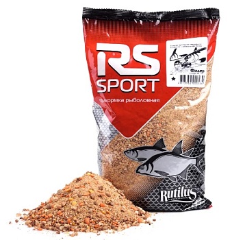 Прикормка рыболовная RUTILUS "RS" "Фидер река спорт" 1 кг