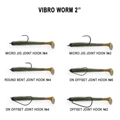 Vibro worm 2" 3-50-12-6