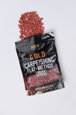 Прикормка рыболовная пеллетс NICK BAITS GOLD "FISHFRUITS 10 мм" Королевская слива; пачка 1 кг