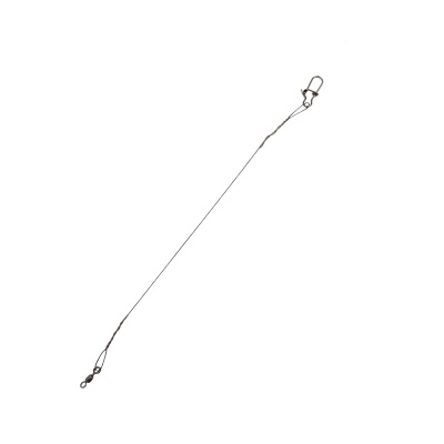 Поводок FLAGMAN Titanium Wire 9кг 16см 0,30мм 2шт