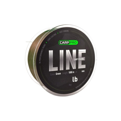 Леска CARP PRO Green 1000м 0,250мм
