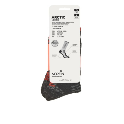 Носки Norfin T4A ARCTIC MERINO CREW р.(45-47) XL